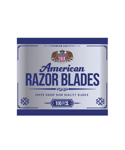 American Razor Blades-Super Sharp Quality Blades Żyletki 100 sztuk