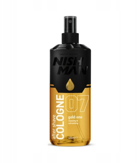 Nishman-Aftershave Cologne 7 Gold One Woda Kolońska 400 ml
