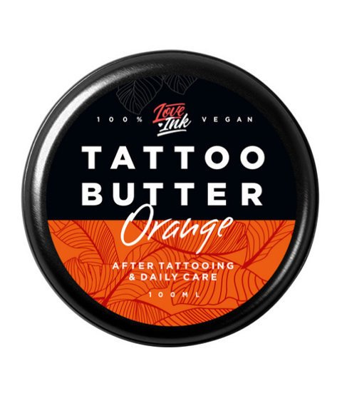 LoveInk-Tattoo Butter Masło do Pielęgnacji Tatuażu Orange 100 ml