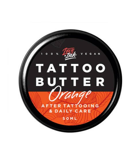 LoveInk-Tattoo Butter Masło do Pielęgnacji Tatuażu Orange 50 ml