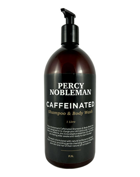 Percy Nobleman Caffeinated Shampoo & Body Wash 1000ml