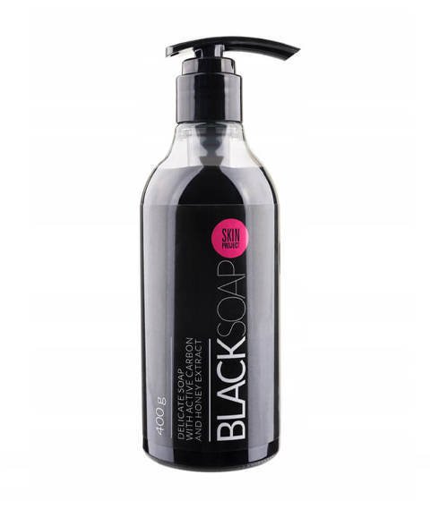 Skin Project-Black Soap Mydło do Ciała 400g
