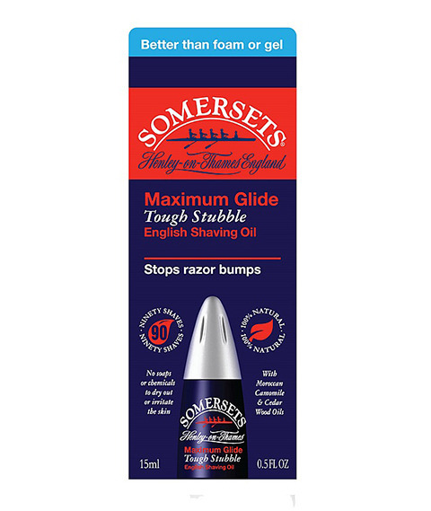 Somersets-Tough Stubble Shaving Oil Olejek do Golenia 15ml